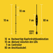 CAMPLIGHT USB-OUTDOOR-LICHTERKETTE - THE SUNNYSIDE