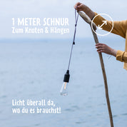 SUNNYSIDE Retro Birne mit 1 Meter Schnur