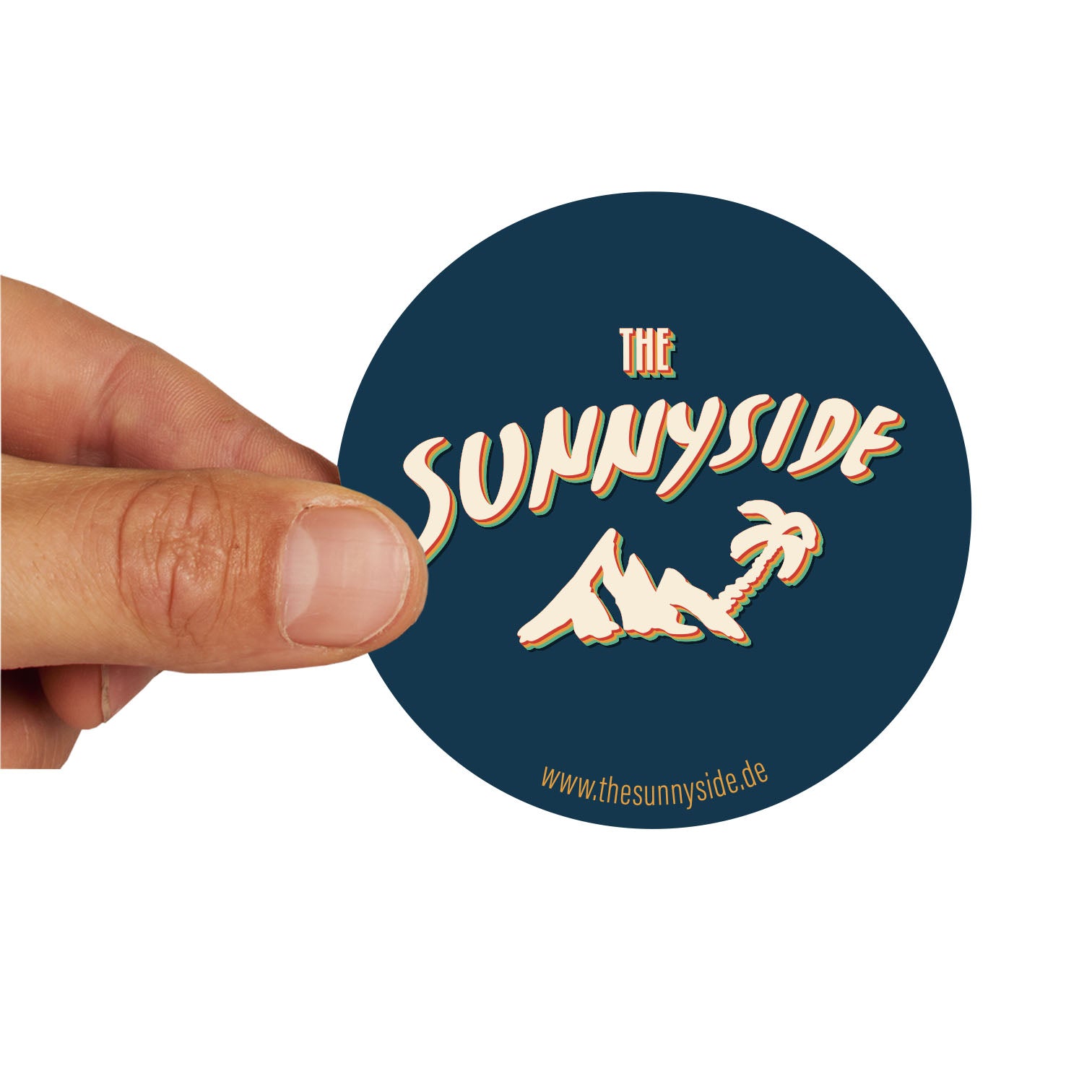 The Sunnyside Retro Aufkleber - THE SUNNYSIDE