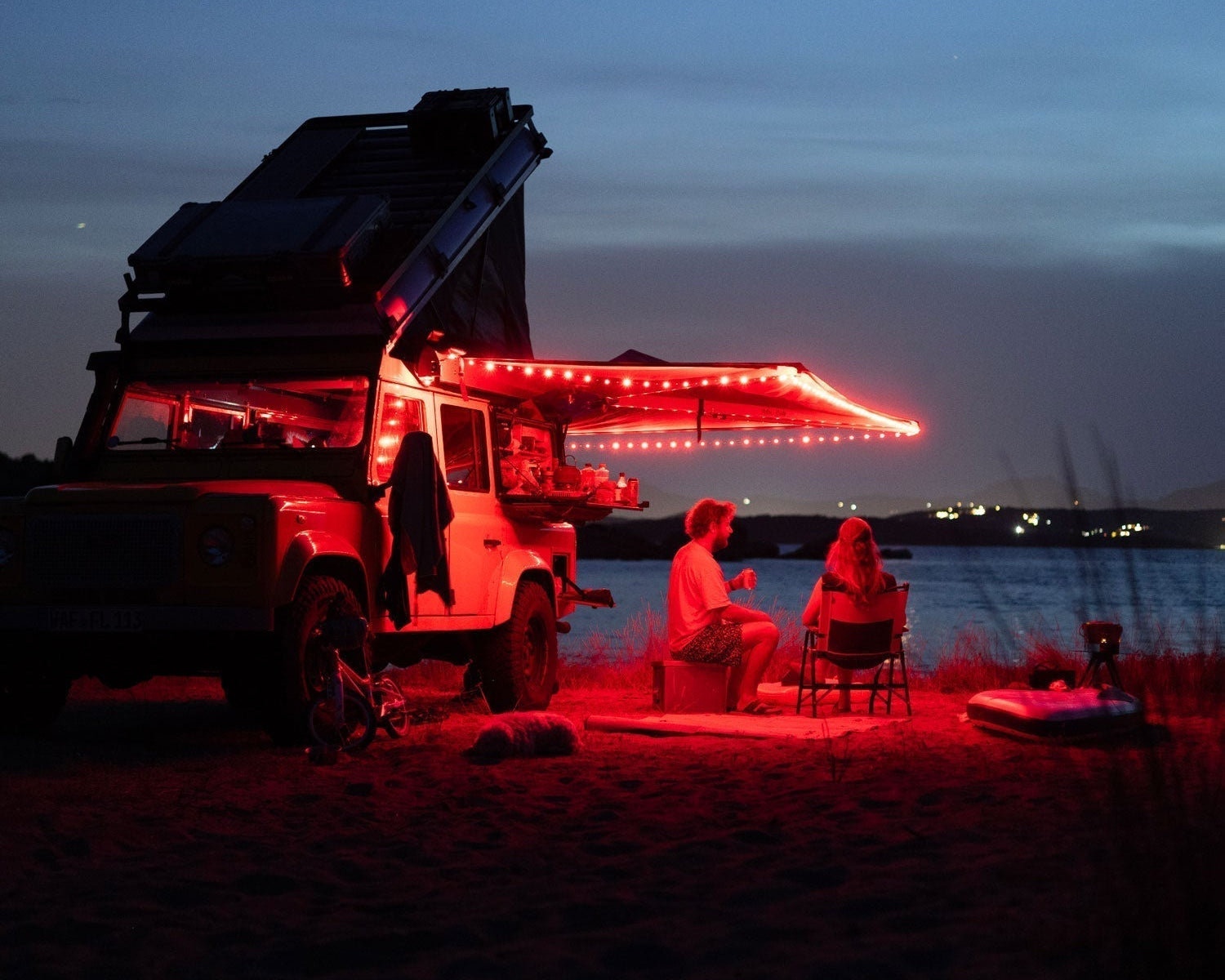 Warum die Lichtfarbe Amber beim Camping so genial ist (und kaum jemand darüber spricht)