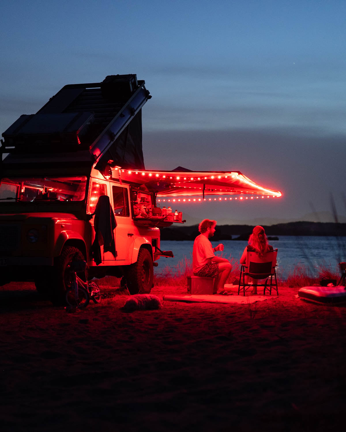 CAMPLIGHT AFTERGLOW - USB LICHTERKETTE | 2 FARBIG - THE SUNNYSIDE