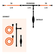LEUCHTTAU ABSPANNSET Afterglow Paketinhalt