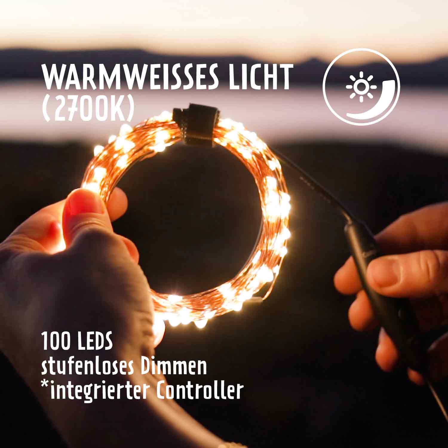 CAMPLIGHT USB-OUTDOOR-LICHTERKETTE