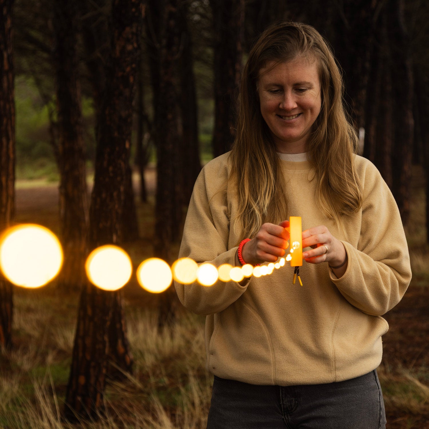 CAMPLIGHT LICHTERKETTE MIT SPULE – THE SUNNYSIDE