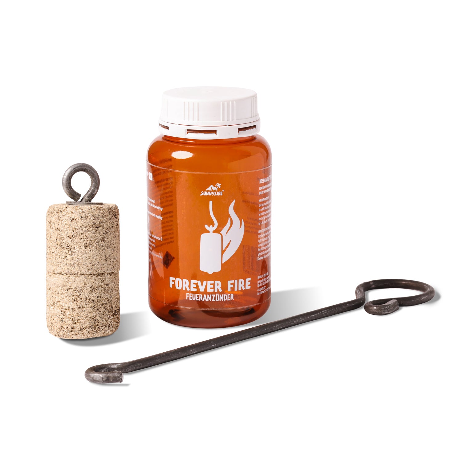 Feueranzünder - Forever Fire Lieferumfang