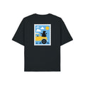 T-Shirt Yoga Bär & Defender, schwarz