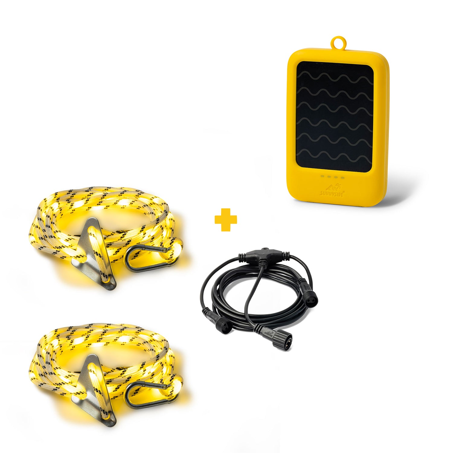LEUCHTTAU ABSPANNSET WARMWEISS - POWER SET - THE SUNNYSIDE