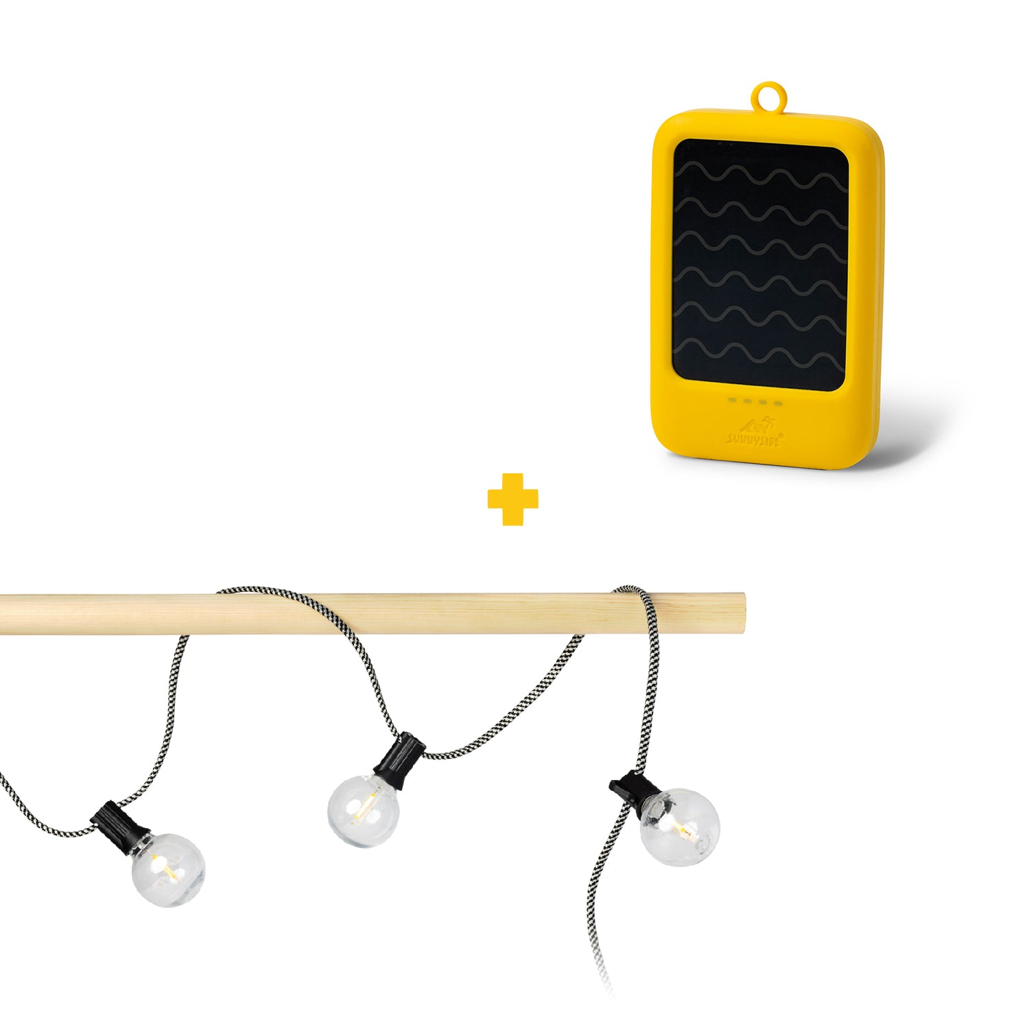 ELLIE - RETRO LICHTERKETTE - POWER-SET - THE SUNNYSIDE