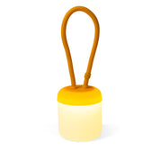 FLOPPY Silikonlaterne in Sunset Orange Freisteller