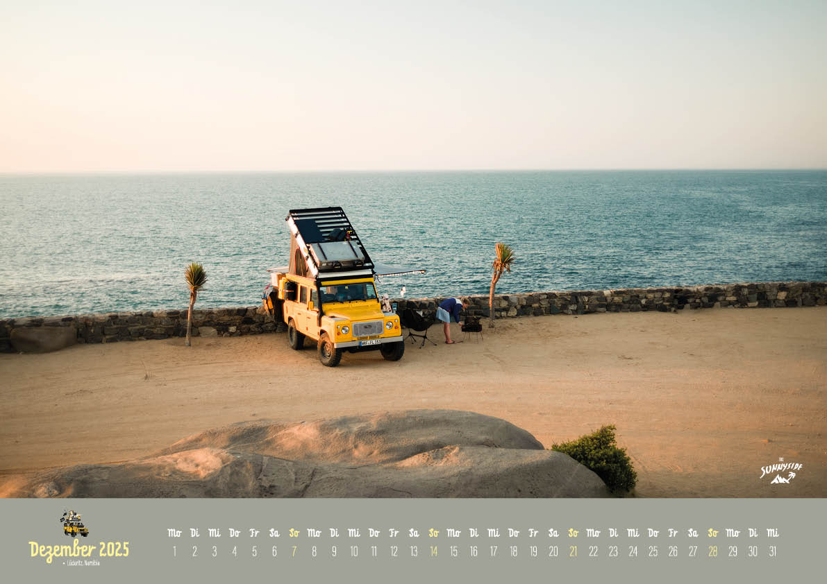 Kalender 2025 - THE SUNNYSIDE