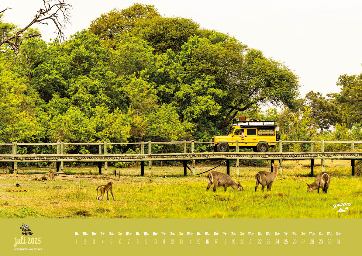 Kalender 2025 - THE SUNNYSIDE