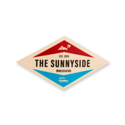 The Sunnyside als Karo Aufkleber - THE SUNNYSIDE