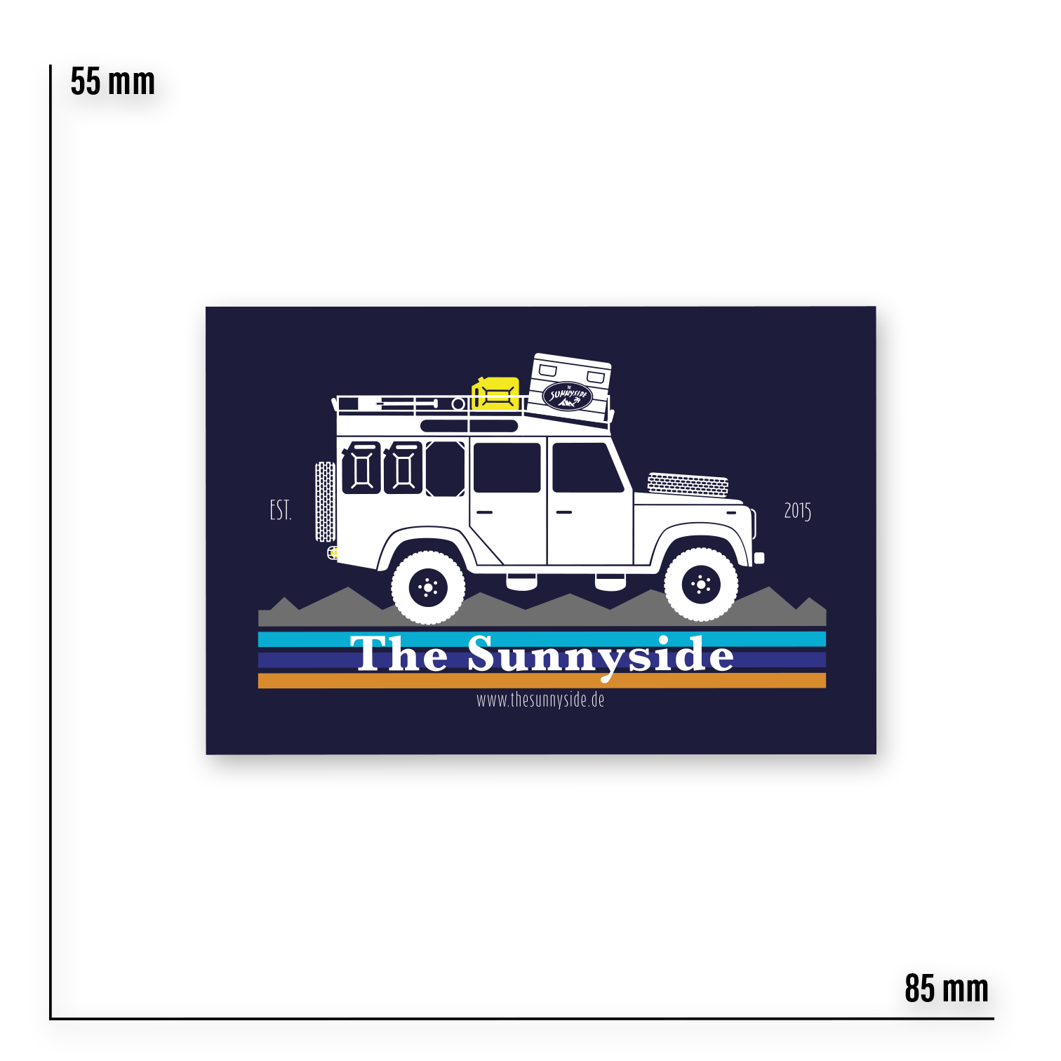 Defender Willi Aufkleber - THE SUNNYSIDE