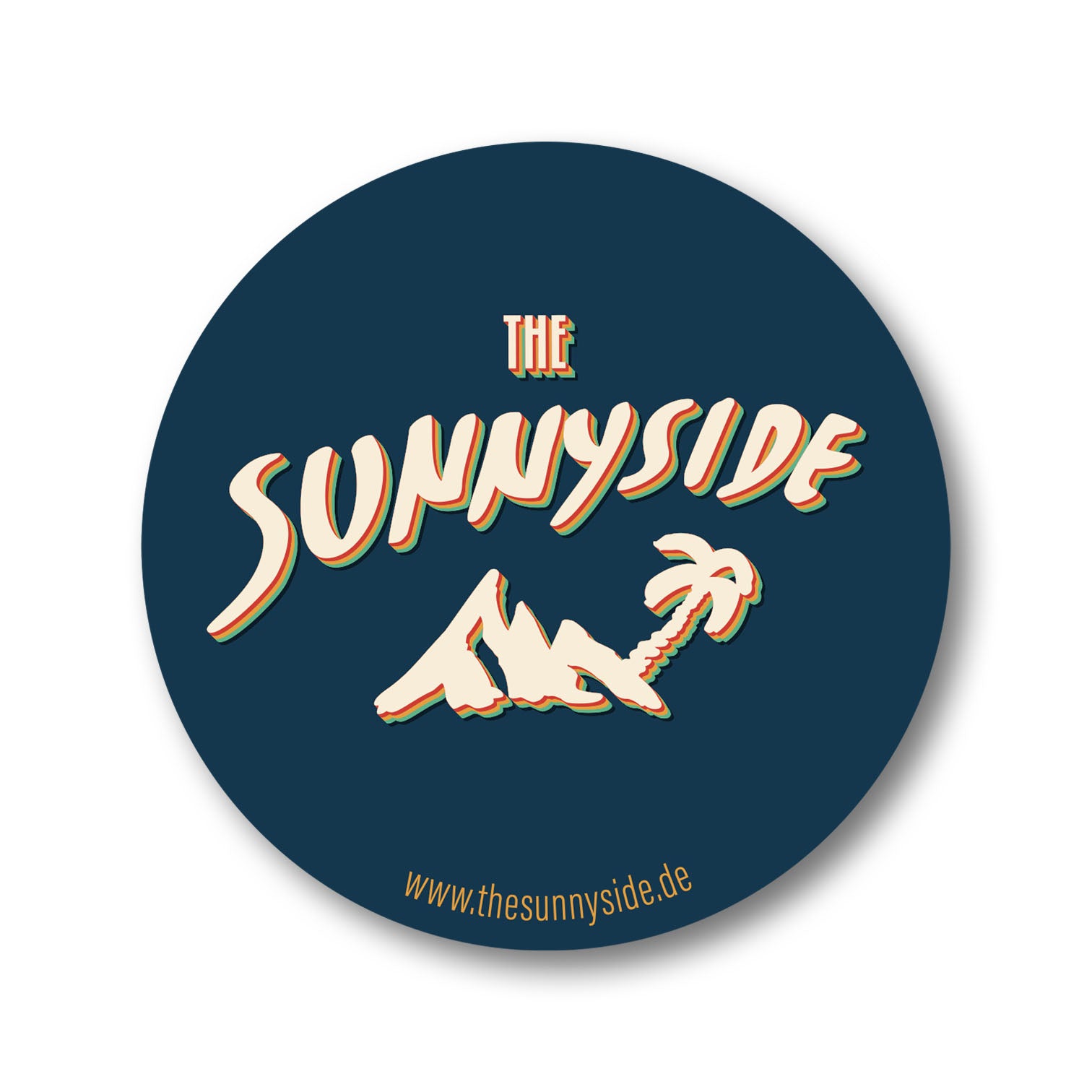 The Sunnyside Retro Aufkleber - THE SUNNYSIDE