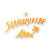 Goldener Vinyl Aufkleber - THE SUNNYSIDE